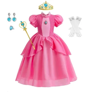 Princess Role Play Costume Kids Girls TV Movie Halloween Christmas Carnival Birthday Party Eco Friendly Polyester Skirts