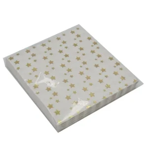 Printed Decopauge Burgundy Paper Napkin Display Rack for Back to School & Birthday Use