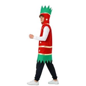 Professional Costume Factory Novelty Celebration Clothing Loose Fit Comfortable Adult Party Costume Christmas Cracker Costume