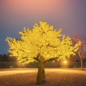 Programmable Park Christmas Tree Large Artificial Luminous Led Holiday Decorative Huge Glowing Tree with Lights Outdoor