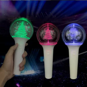 Promotional Bulk Supply for KPOP Concert Stage Light Cheering Support Wedding Celebration Remote Control Glow Stick