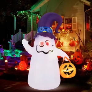 Pumpkin Gas Mold 1.5 m Pumpkin Ghost Halloween Decoration Ghost Festival Inflatable Air Mold