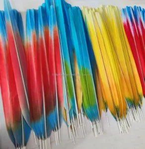 Quality 35 60cm Fake Parrot Feathers Artificial Pheasant Feathers Party Carnival Samba Costumes Decoration