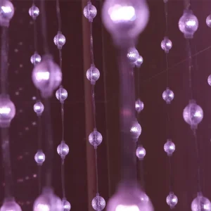 RGB 3D LED Ball Light Crystal String Light LED Spot Light Mirror Ball For Christmas Art Gallery Decorations