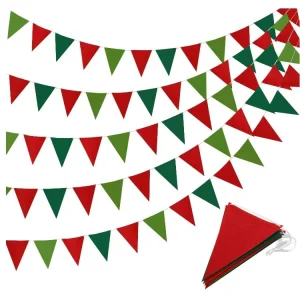 Rainbow Felt Banner for Colorful Birthday New Year Ramadan Party Decorations Assembled with Valentine’s Day Models