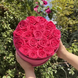 Real Preserved Flowers Gift for Mother’s Day Xmas Long Life Forever Roses Eternal Infinity Immortal Rose Flower in Box