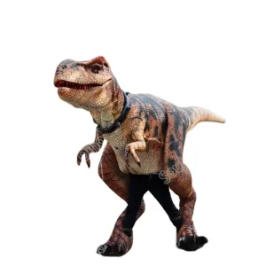 Realistic Lightweight T Rex Dinosaur Costume Roaring Sound Waterproof Skin Customizable Steel Foam Design for School