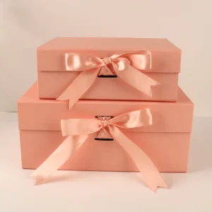 Recyclable Luxury Folding Magnetic Gift Box Custom Size with Embossed Lid Reusable Manufacturer Printing Handling Packaging