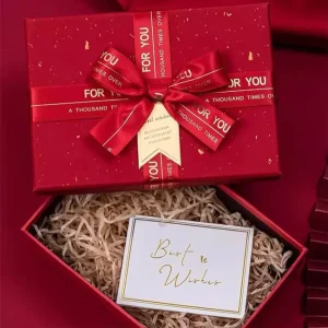 Recyclable Waterproof Custom Christmas Holiday Gift Box Kraft Paper Eco Friendly Candy Carton Bags Clothing