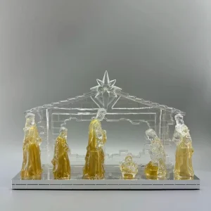 Religious Decoration Warm White Light LED Christmas Decoration