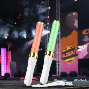 Remote Control Full Body LED Glow Stick 15 Colors Bulk for Music Festivals LED Sticks Bulk Party Supplies