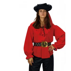 Renaissance Festival Pirate Costume or Shirt for Stage Performance and Carnival Celebrations