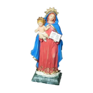 Resin Craft Religious Maria Sculpture Statue for Home Decor for Festival Souvenirs