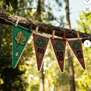 Reusable Eco Friendly Non Woven Hanging Banner Holiday Decor For Halloween Christmas Easter Birthday Lunar New Year