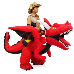 Ride on Dinosaur Inflatable Costume Bulk Buy Festival Supply Parade Performance Suit Manufacturer Direct