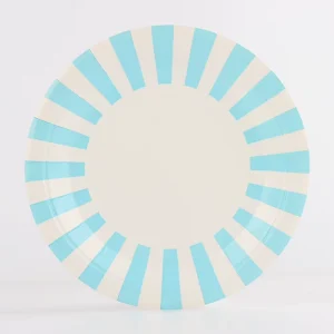 Rigid Sturdy Construction Natural Color Oil Proof Biodegradable Party Wedding Direct Supply Disposable Paper Plate