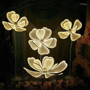 Romantic Peony Wedding Decoration Light Holiday Party Ceremony Event Supplies