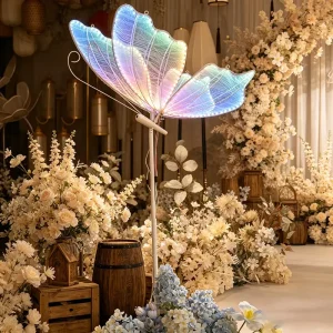 Romantic Wedding Decoration Hanging Garland Ornament for Wedding Aisle Runner Chair Back Venue Decor Supplies