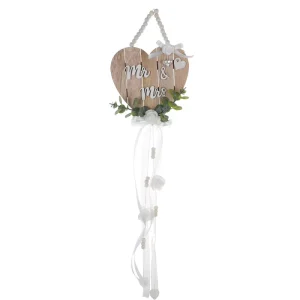 Romantic Wedding Wall Decor Festive Crafts Wooden Love Hanging Decoration