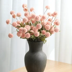 Rosan Real Touch Preserved Ball Plastic Daisies Wedding Decoration Customized Color/Size Eco Friendly Waterproof Lifelike