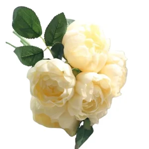 Round Rose Peony Artificial Flower MW12001