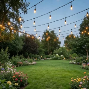 S14 Bulbs E27 Festoon Light Outdoor Christmas Custom Decoration 15M 20M 50M Long