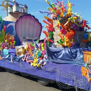 SGFP04 Festival Floats Parade Decoration Celebration Fiberglass Carnival Parade Float