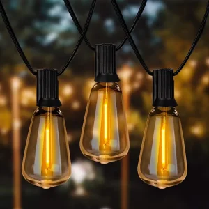 ST38 Festoon LED String Lights CE RoHS Certified High Reliable Bulb Outdoor Weatherproof Light for Home Christmas Decoration