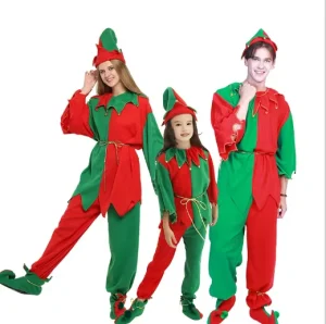 Santa Christmas Costume Set for Kids and Adults for Festive Celebrations
