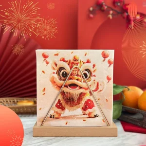Santian Paper Custom Printed Chinese-Style New Year Beast Napkin High Quality Personalized Party Tableware & Decorations