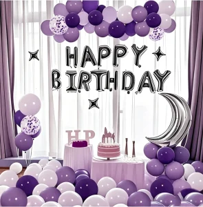 Scene Setup Backdrop Birthday Balloons Party Decorations High-end Package Export Set Decoration Supplies