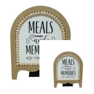 Seasonal Welcome Door LED Signboard Art Deco Design Wooden Front Logo Porch Home Decoration Vintage Finish Holiday Decoration
