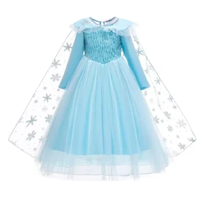 Sequin Embroidery Puffy Formal Gown Baby Girls Evening Wedding Tutu Dress Stage Prom Birthday Banquet Elegant Party