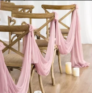 Set of 2 Wedding Aisle Decorations Church Pew Decorations for Wedding Ceremony Aisle Chair Decor