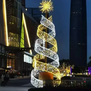 Shiny Christmas Festive Atmosphere Decoration Lighting Supplier LED Lights Decorative Lights High Quality Factory Supply