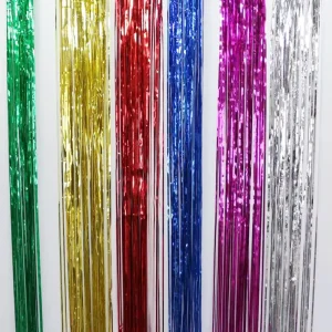 Shiny Curtain for Decorate the Birthday Party