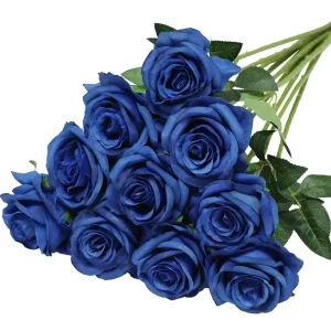 Silk Ball Shape Artificial Rose for Valentine’s Day Christmas Easter Indoor Outdoor Use