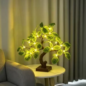 Simulation Indoor Decorative Tree Lamp Small Night Light with Touch Control Mode for DIY Decoration