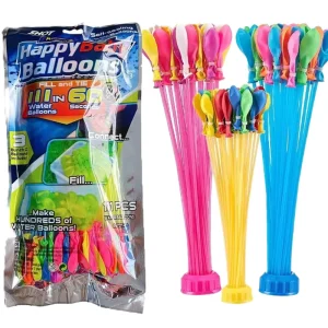 Single Glossy Magic Latex Water Balloon Set for Unisex Kids Quick Filling Self Sealing for Birthday Parties Festivals Gift Toy