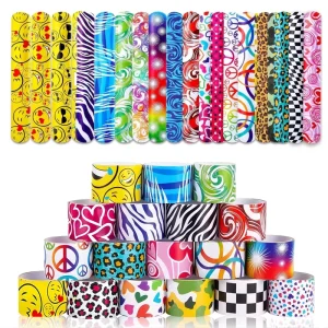 Slap Bracelets Kids Colorful Cartoon Custom Printed Slap Snap Bracelets Slap Bands Carnival Prizes Classroom Bulk Toys