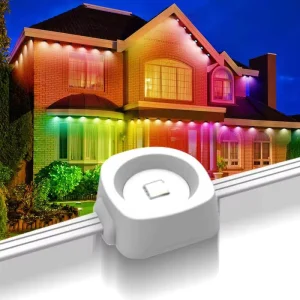Smart IP67 Waterproof LED Permanent Christmas Holiday Lights for House Outdoor Decorative LED Eaves Light