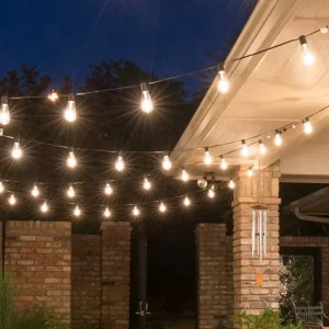 Solar String Light Waterproof Connectable Outdoor 7m Retro S14 Bulb Patio Fairy Lights Wedding Garland Party Decorative Lighting