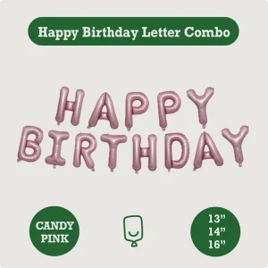 Solid Color Happy Birthday Mylar Balloon Banner Custom Foil Balloon Manufacturer OEM Balloon BSCI Sedex FAMA Audited Factory