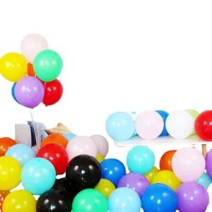 Solid Color Latex Balloons Eco Friendly Natural Latex Balloon for Wedding Festival Outdoor Decor