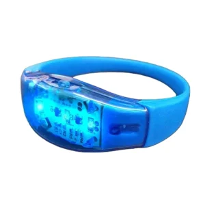 Sound Activated Flashing Party Concert Remote Controlled Led Bracelet