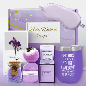 Soy Wax Flameless Candle Aroma Set White Scented Candle Gift Box for Wedding Valentine’s Day Guest Favors No Wax Dripping