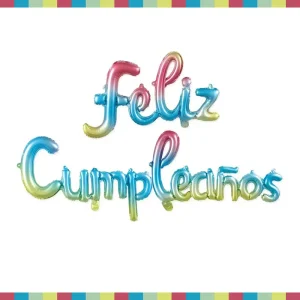 Spanish Alphabet Foil Balloons Lowercase Happy Birthday Letter Set Festive Supplies Birthday Children’s Day Gift Decorative
