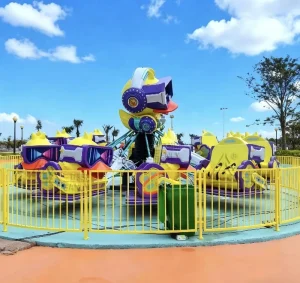 Spinning Bouncing Car Ride for Carnival Theme Parks and Commercial Playgrounds
