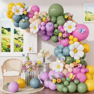 Spring Garden Balloon Set for Party Decoration