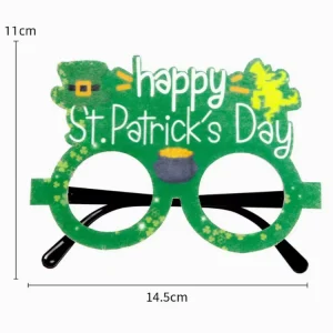 St Patricks Day Money Pot Style Party Accessories Funny Cartoon Eyeglasses Irish Themed Glasses